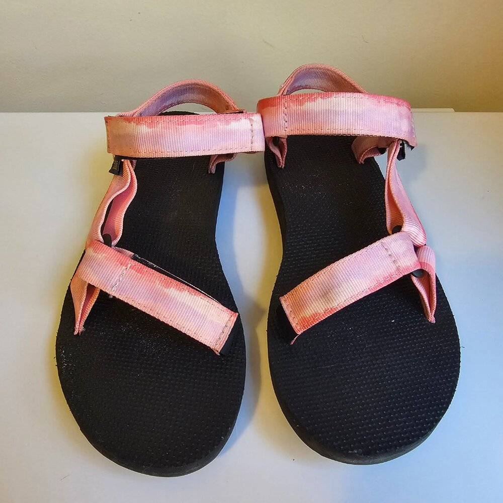 Teva Women's Original Universal Tie Dye Sandals Sorbet Pink Size 9 1124231 - Picture 3 of 8